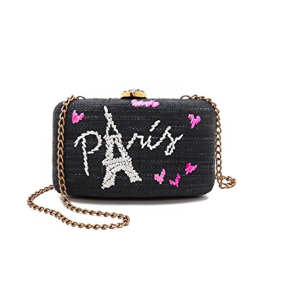 Kay Paris Embroidered Clutch